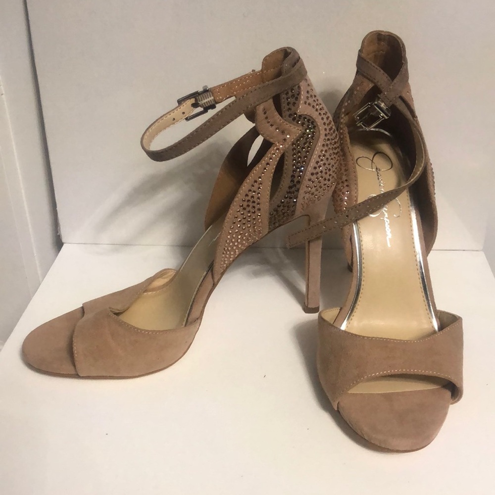 stilettos by jessica simpson  it’s a beautiful color combination brand new